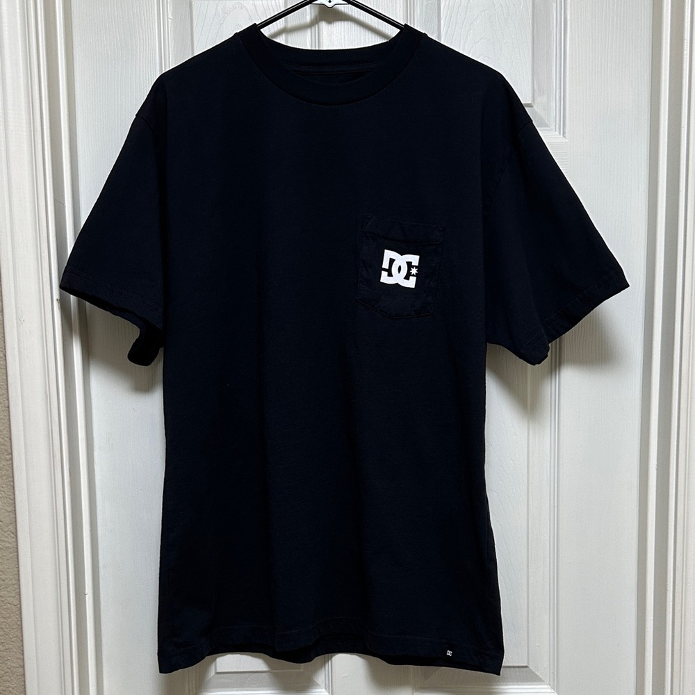DC Men's Black Pocket Tee